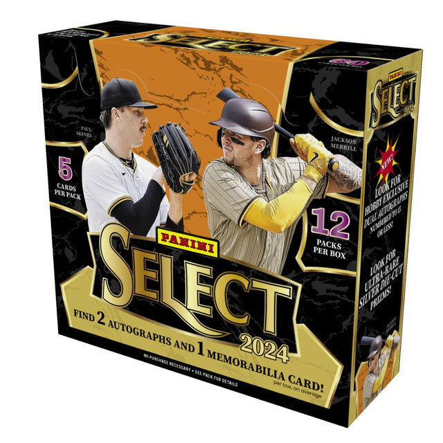 2024 Panini Select Baseball Hobby Box