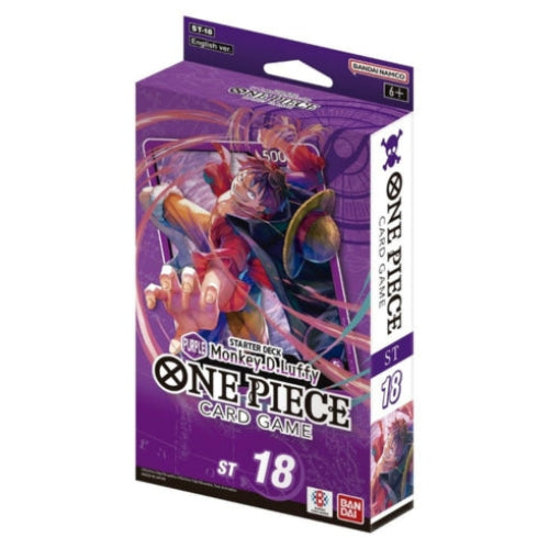 One Piece Card Game Monkey D. Luffy Starter Deck ST-18 Purple