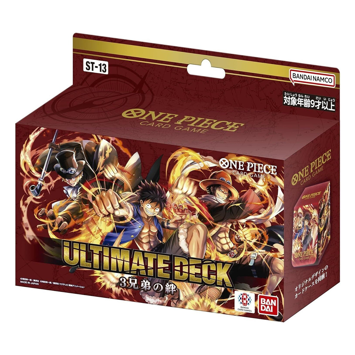 One Piece Card Game Bond of Three Brothers Ultimate Deck ST-13 Japanese Version