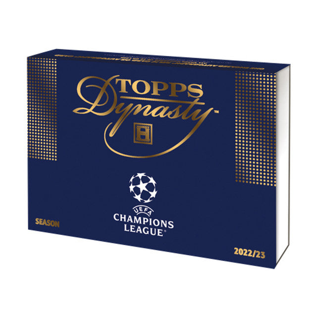 2022-23 Topps Dynasty UEFA Champion's League Soccer Hobby 5 Box Case