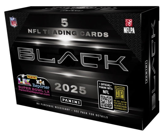 2025 Panini Black Football Hobby Box