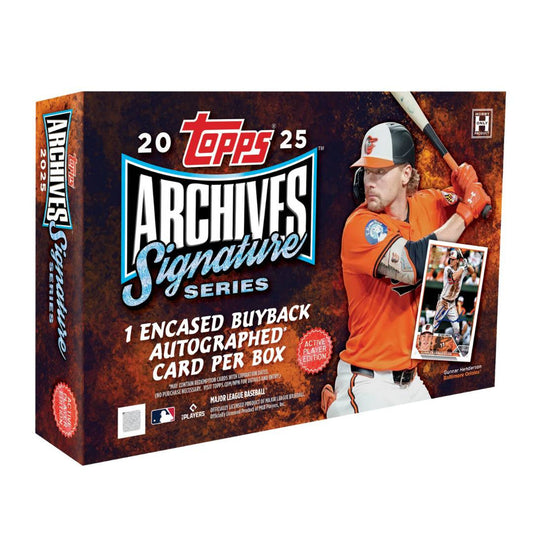2025 Topps Archives Signature Series Active Player Edition Baseball Hobby Box