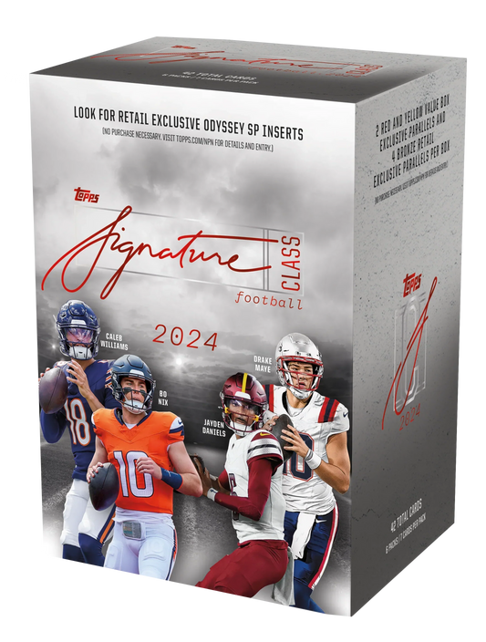 2024 Topps Signature Class Football Blaster 40 Box Case