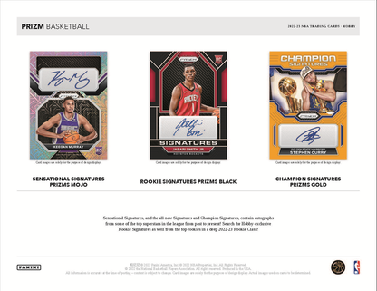 2022-23 Panini Prizm Basketball Hobby 12 Box Case