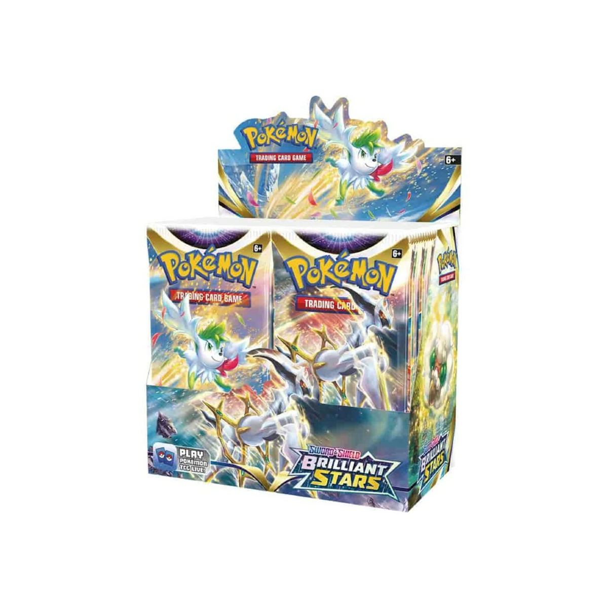 Pokemon Brilliant Stars Booster 6 Box Case