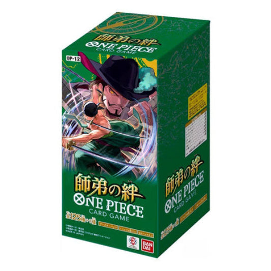 One Piece Card Game Legacy Of The Master OP-12 Booster Box Japanese