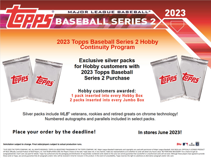 2023 Topps Series 2 Baseball Jumbo Box