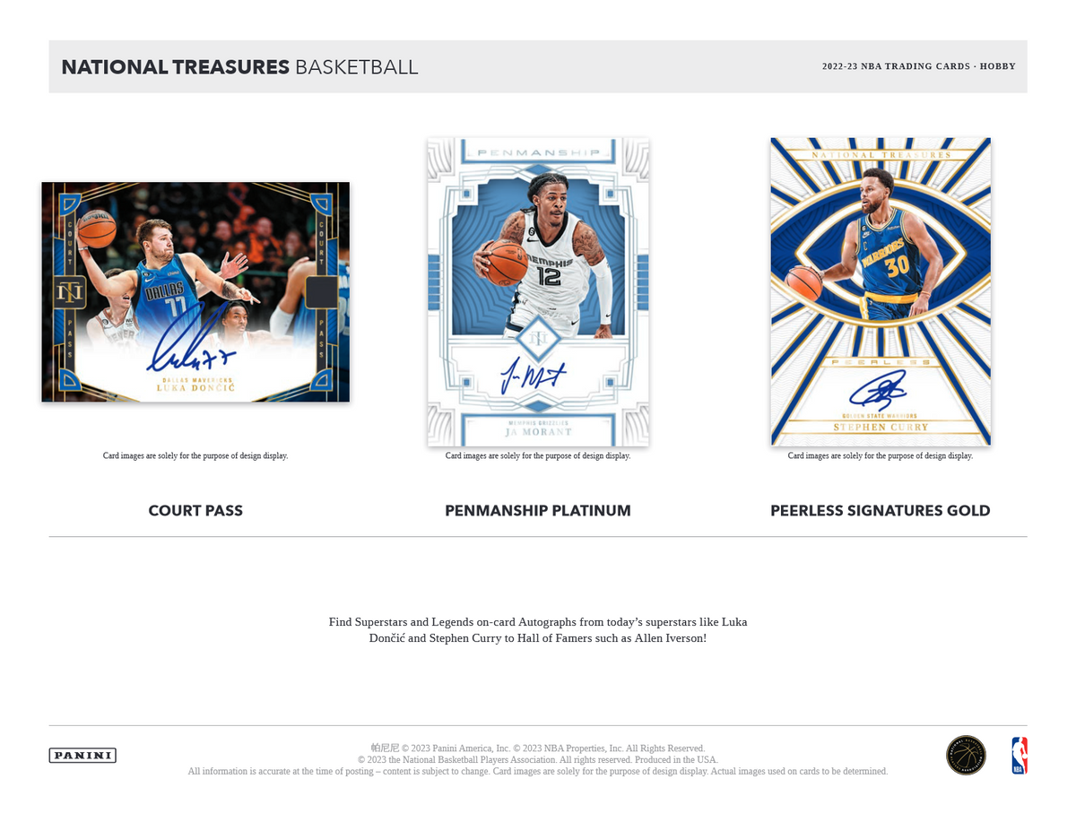 2022-23 Panini National Treasures Basketball Hobby Box