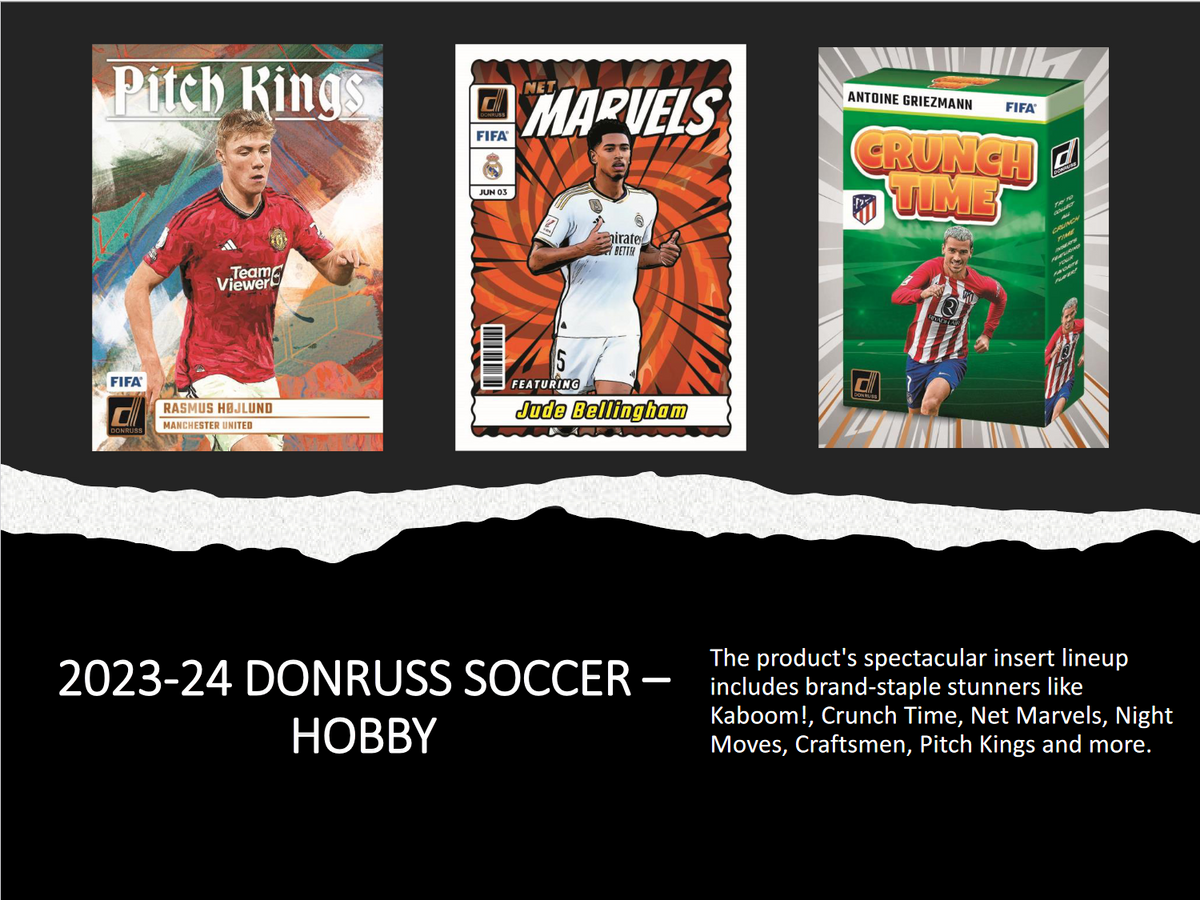 2023-24 Panini Donruss Soccer Hobby 12 Box Case