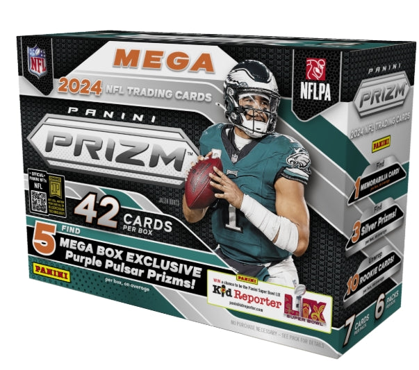 2024 Panini Prizm Football Hobby Mega Box