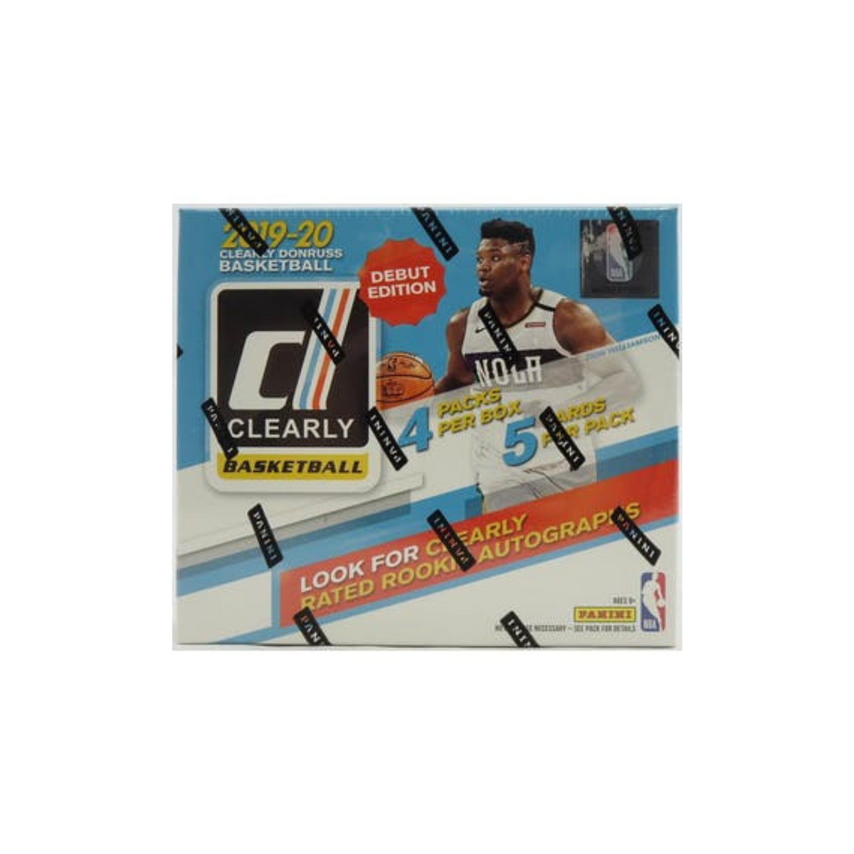 2019-20 Panini Donruss Clearly basketball hobby box