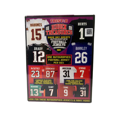 2023 Tristar Hidden Treasures Game Day Greats Jersey Football Box