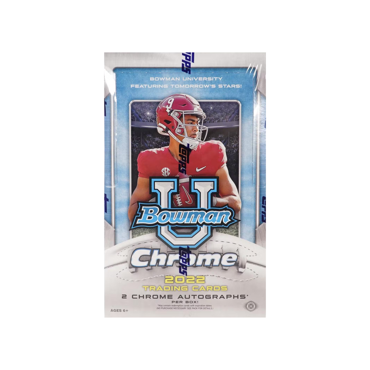 2022 Bowman Chrome University Football Hobby Box