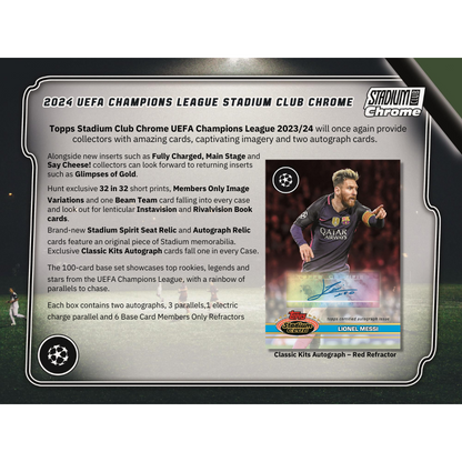 2023/24 Topps Stadium Club Chrome UEFA Soccer Breaker's Delight