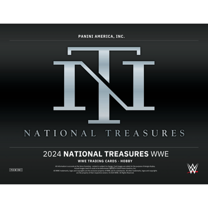 2024 Panini National Treasures WWE Hobby 4 Box Case