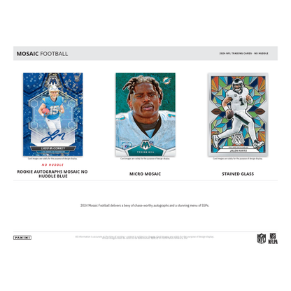 2024 Panini Mosaic Football No Huddle 20 Box Case