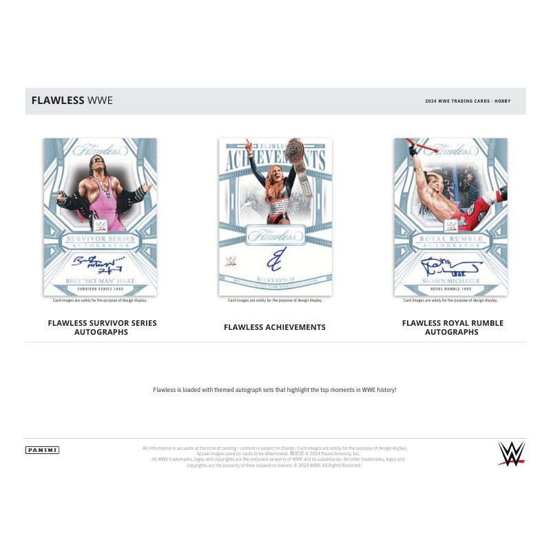 2024 Panini Flawless WWE Hobby Box
