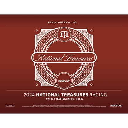 2024 Panini National Treasures Racing Hobby Box