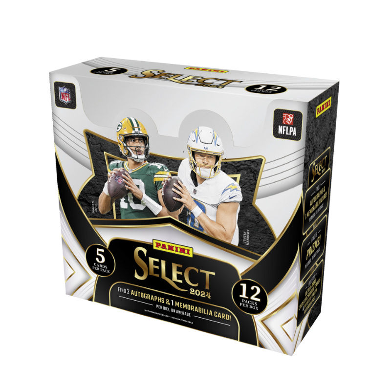 2024 Panini Select Football Hobby 12 Box Case