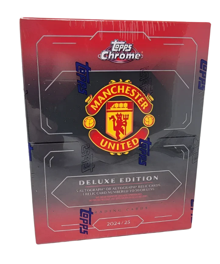 2024-25 Manchester United Chrome Hobby Breaker Case