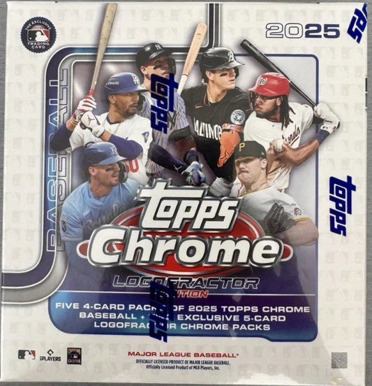2025 Topps Chrome Logofractor Baseball box